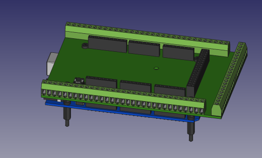 Arduino Mega 2560 螺丝端子扩展板缩略图